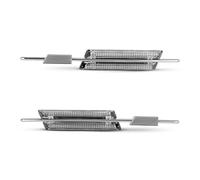 Clignotant Rétroviseur Lot 2 Clignotants LED Flash Normal Pour BMW Pour E60 Pour E61 Pour E90 Pour E91 Pour E82 Pour E93 Pour E83 Pour E88 Clignotant latéral(Clear lens)