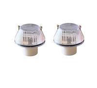 Clignotant Rétroviseur Lot 2 Feux Latéraux E12 Pour Camion Pour MAN Pour TGA Pour TGX TGS 81253206115 81253206117 Clignotants Latéraux Remorque Clignotant latéral(2pcs white case)