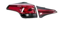 Clignotant Rétroviseur Lot 4 Feux Arrière LED Pour Toyota Pour RAV4 2016 2017 2018 Freinage Antibrouillard Clignotants Accessoires Voiture Voyant Rétroviseur(A)