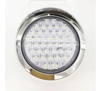Clignotant Rétroviseur Lot De 2 Feux Arrière De Remorque À LED 12 V 24 V Pour Camion Camping-car Caravane Camion Arrière Freinage, Clignotant Recul Voyant Rétroviseur(White)