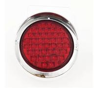 Clignotant Rétroviseur Lot De 2 Feux Arrière De Remorque À LED 12 V 24 V Pour Camion Camping-car Caravane Camion Arrière Freinage, Clignotant Recul Voyant Rétroviseur(Red)