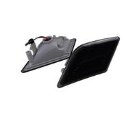 Clignotant Rétroviseur Lot De 2 Feux De Position Latéraux Avant Ambrés À Lentille Noire pour Mercedes W204 Classe C C230 C350 rétroviseur Clignotants