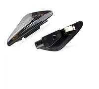 Clignotant Rétroviseur Pour BMW X3 F25 X5 E70 X6 E71 E72 Série 3 2 Pièces LED Rétroviseur Latéral Clignotants Dynamiques Clignotants Séquentiels Indicateur Direction(Dynamic Smoked)