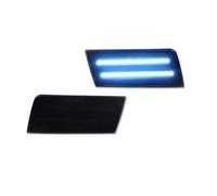 Clignotant Rétroviseur Pour Chrysler 300 2005-2010 Feux De Position Latéraux Avant De Voiture Feux De Stationnement Clignotants À LED(Smoked Lens ice Blue)