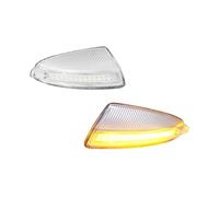 Clignotant Rétroviseur pour Classe C W204 S204 C300 pour Viano pour Vito W639 Clignotant Dynamique À LED pour Rétroviseur Latéral Clignotant Séquentiel(Clear Lens)