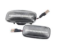 Clignotant Rétroviseur pour Maxima Almera pour Pulsar N15 Cefiro A32 1995-2000 2 Pièces Feux De Position Latéraux Dynamiques Répétiteurs Clignotants Lampe(Dynamic Crystal Type)