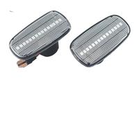 Clignotant Rétroviseur Pour Toyota Pour Prius Pour Land Pour Cruiser 200 Prado 120 Clignotants LED Dynamiques Indicateur Direction(Crystal white)