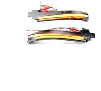 Clignotant Rétroviseur Pour Volvo Pour S60 CC II Pour S80 II Pour V40 CC II Pour V60 CC Pour V70 2X LED Séquentiel Dynamique Rétroviseur Lampe Clignotant Voyant Rétroviseur(Yellow)