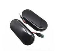 Clignotant Rétroviseur Pour VW MK4 Jette Pour Bora Pour Golf Lupo Pour Passat 2X LED Feux Position Latéraux Dynamiques Clignotant Séquentiel Indicateur Direction(Smoked black)