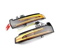 Clignotant Rétroviseur Rétroviseur Latéral avec Clignotant Séquentiel A3159539A A1668200121 pour Mercedes pour Benz Ces pour Classe pour CLA W204 Clignotant Rétroviseur Voiture