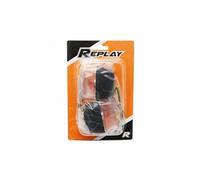 Clignotant scoot adaptable mbk 50 booster 1990+2003-yamaha 50 bws 1990+2003 av transparent-noir (paire) ** --