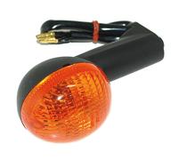 Clignotant scoot adaptable peugeot 50 ludix orange-noir av gauche ou ar droit (h