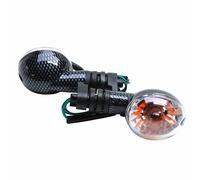 Clignotant scoot adaptable peugeot 50 ludix transparent-carbone (homologue ce) (