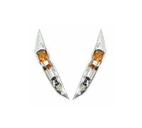 Clignotant scoot adaptable piaggio 50 zip 2000+ av transparent a ampoule (paire) -replay- ** n/a G