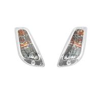 Clignotant Scoot Compatible avec Piaggio 50 Vespa LX 2t et 4t, 125 Vespa LX AV Transparent (Paire) -Homologue ce- -p2r-