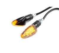 Clignotant Str8 LED noir blanc avec homologation