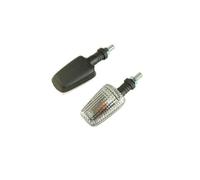 Clignotant Tun'r* Rectangle Mini F.Courte Noir/Transparent -Avec Ampoules Orange- (Pr)