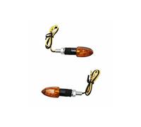 Clignotant universel replay micro fleche a ampoule orange base abs carbone (l 55mm - h 20mm - l 23mm) (homologue ce) (paire) n/a