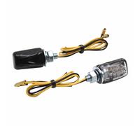 Clignotant universel replay micro 6 leds transparent-noir (l 27mm - h 17mm - l 18mm) -homologue ce- (paire) n/a G