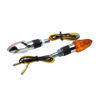 Clignotant universel replay micro fleche a lampe orange-chrome (l 54mm - h 20mm - l 21mm) -homologue ce- (paire) n/a G
