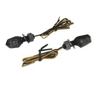 Clignotant universel replay xrun 5 6 leds micro fume-noir (l 24mm - h 13mm - l 1