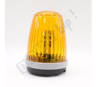 Clignotant Universel - Signalisation portail F5096 avec antenne intégrée 433/868 MHz - IP54-12-24V ou 85-265V + Goodie Domobip