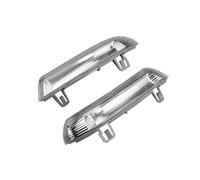 Clignotant Voiture Compatible Avec VW Pour Passat 2006-2012 Pour Golf Pour Puls 2005-2014 Indicateur De Rétroviseur De Voiture Clignotant Feu Latéral 1K0949101 1K0949102(Bright White)