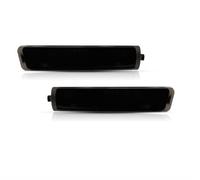 Clignotant Voiture pour BMW pour Z3 pour Roadster M pour Coupé 1997 1998 1999 2000 2001 2002 2X Feux Position Latéraux À LED Blancs Avant 2 Portes Feu Indicateur Direction(Smoked Lens White)