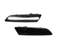 Clignotant Voiture pour Chrysler pour Crossfire 2004 2005 2006 2007 2008 Coupé Feu Position Latéral Avant Arrière Clignotant Stationnement 5097519AA Clignotant(2pc Rear Red Smoke)