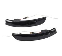 Clignotant voiture Pour Escape Pour Kuga II Pour EcoSport Pour Focus MK3 Pour C-Max Pour S-Max 2012-2019 Clignotant LED Rétroviseur Latéral(White-Yellow)