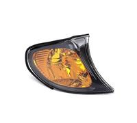 Clignotante Voiture Pour BMW Pour Série 3 E46 4 Portes 318i 320i 325i 330i 2002 2003 2004 2005 Feu D'angle Avant De Voiture Clignotant Lampe 63137165859/63137165860(Amber-Right)