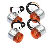 ClignotantMoto Clignotant feu de recul Lot De 4 Clignotants Avant Et Arrière pour Moto pour Dax St CT Z50 50 70 125 CC(4 psc)