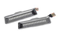 Clignotants À LED Dynamiques Pour BMW X5 E53 2000-2006 E36 1997-1999 2 Pièces LED Clignotant Répéteur Lumière Séquentielle Clignotant Côté Marqueur Lampe Accessoires De Voiture(Dynamic Crystal Type)