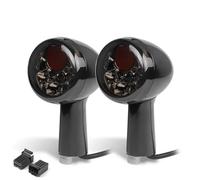 Clignotants Arrière De Moto pour Harley Sportster XL883 XL1200 1992up Feu De Freinage Diurne Indicateurs de Moto Lumière(Long)