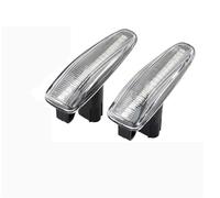 Clignotants Auto Clignotant Dynamique LED Feux Position Latéraux Séquentiels Pour Outlander Pour Sport Pour RVR Pour ASX Pour Mirage 2014+ Clignotant Rétroviseur(Dynamic Crystal)