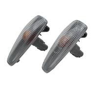 Clignotants Auto Pour Lancer Pour Evo X Pour Outlander Pour Sport Pour Mirage Clignotant LED Dynamique Lampe Position Latérale Répétiteur Clignotant Clignotant Rétroviseur(2 Pieces)