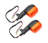 Clignotants Avant/arrière 12 V pour Moto pour Aprilia SR 50 LC BWS100, pour Ducati 748 916 ST4, pour Cagiva pour Mito 125 Indicateurs De Tournage Clignotants(Ambre)