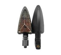 Clignotants Avant Arrière Moto pour Aprilia RS4 125, RSV 4R 1000R, SXV550, SL750, Shiver, SMV 750 1200 Dorsoduro Imperméable Indicateurs(Fumée,36 mm)