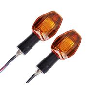 Clignotants Avant Et Arrière pour Moto pour CB400 VTEC CBR600 CBR600RR F5 F4I RC51 CB900 Indicateurs de Moto Lumière(Jaune,3 Lignes)