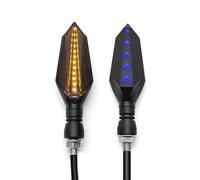 Clignotants Avant Et Arrière pour Moto pour CB650F VF VFR 750 VFR800 VTR1000F CBR125R Indicateurs de Moto Lumière(Couleur 3)