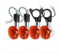 Clignotants Avant Et Arrière pour Moto pour Rebel CA250 CMX250 Storm DD250E/150 Indicateurs de Moto Lumière(Avant et arrière)