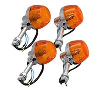 Clignotants Avant Et Arrière pour Moto pour XL100 C70 CT70 CT90 CB350 CM400 CB450 CB750 Clignotants De Moto Lampe Indicateurs de Moto Lumière(Longue 1)