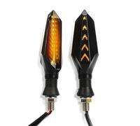 Clignotants Avant Et Arrière pour Moto pour Y&amaha MT07, MT-07, FZ07, FZ-07 (2014-2019) Indicateurs De Tournage Clignotants(Jaune)