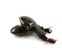 Clignotants Avant Et Arrière pour Motos pour Y&amaha WR250X, WR250R, YBR125, YBR250, FZ16, FZ150i, FZ 250 pour Fazer FZS150. Indicateurs De Tournage Clignotants(Fumée)