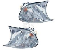 Clignotants avant pour 3 E46 années de construction 01-03 Coupe/Cabrio Blanc