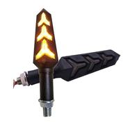 Clignotants Clignotant De Moto 12V Indicateur Clignotant LED Pièce De Moto À Eau Courante 2023(2pcs White light)