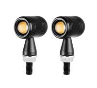Clignotants Clignotant Led Ambre Pour Motos 12V Indicateur Lumineux Lampe Led Pour Cafe Racer(Color-6)