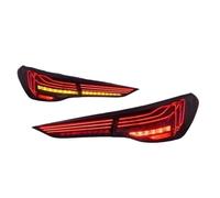 Clignotants Compatible Avec BMW Pour G82 M4 CSL 2020 2021 2022 2023 Ensemble Feu Arrière De Voiture Feu Arrière Pour Dynamique Frein De Secours Clignotant(Rouge)