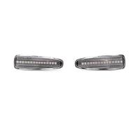 Clignotants Compatible Avec Mitsubishi Pour Lancer 2008-2017 Pour Lancer Pour Evolution 2008-2015 Pour Mirage G4 2014-2022 Feu De Position Latéral De Pare-chocs Avant Et Arrière(Type 2)