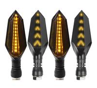 Clignotants Compatible Avec XJR1300 Pour XP500 Pour XP530 Pour XS250SE Pour XS400 Pour XS650 Pour XS750 Pour XS850 Pour XS1100 Clignotants De Moto Lumière Clignotante Fluide